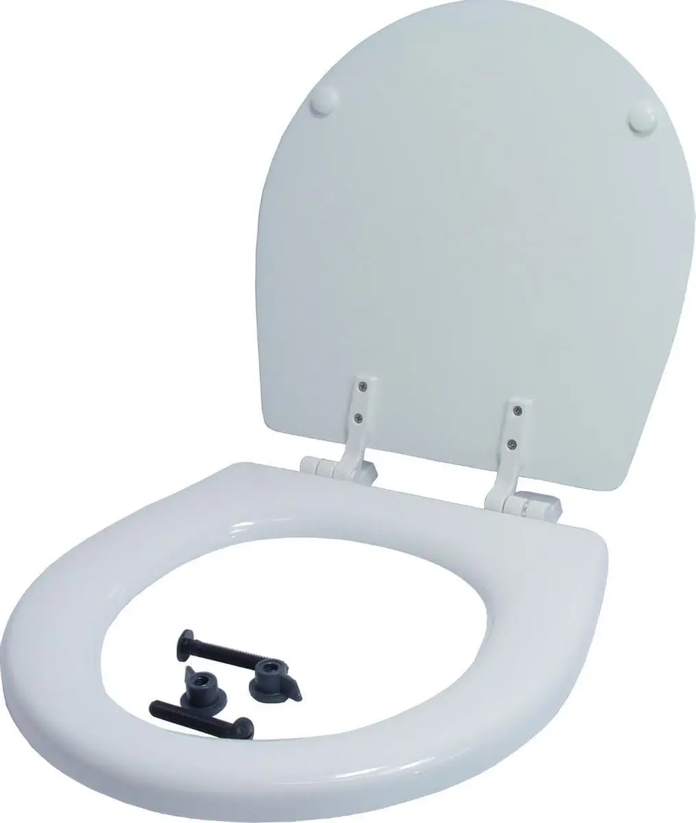 

Compact Toilet Seat and Lid Replacement, Fits Jabsco 29090 & 29120 Series, Small Size