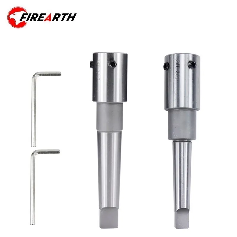 Adaptador de soporte de broca hueca para trabajo de Metal, cortador anular, Arbor, Morse, ajuste cónico, MT2, MT3, 3/4 pulgadas, 1 ud.