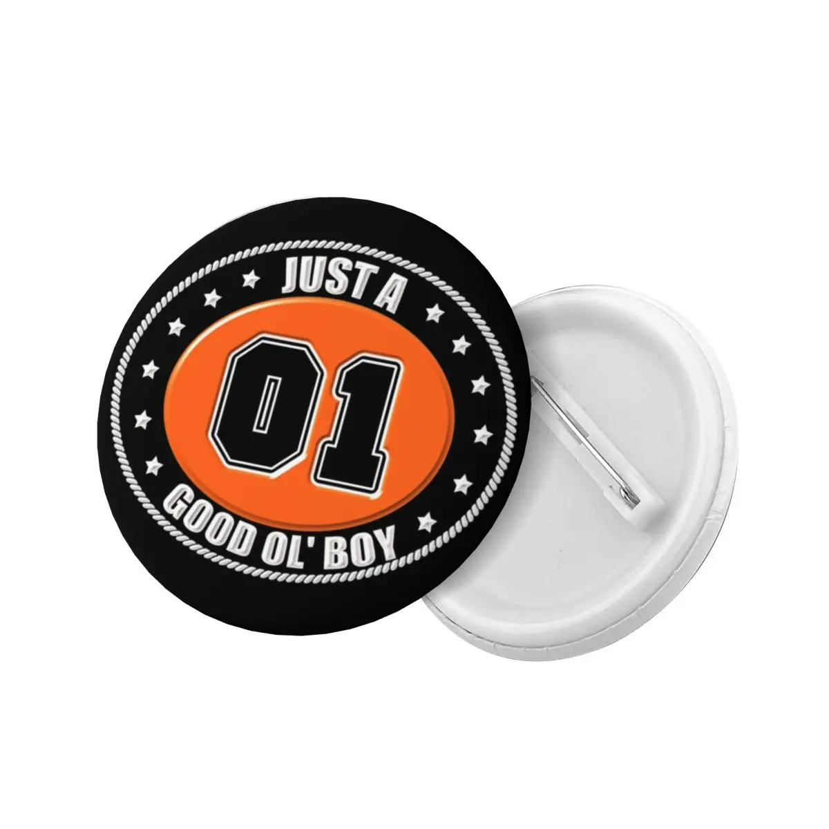 Dukes Of Hazzard Pin Badge General Lees Comedy Tv Backpack Pinback Buttons Brooches Friends Gift