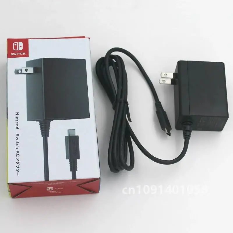 

Original New for Nintend Switch NS Game Console US Plug AC Adapter Travel Charger Home Wall Adapter Charging Power Supply