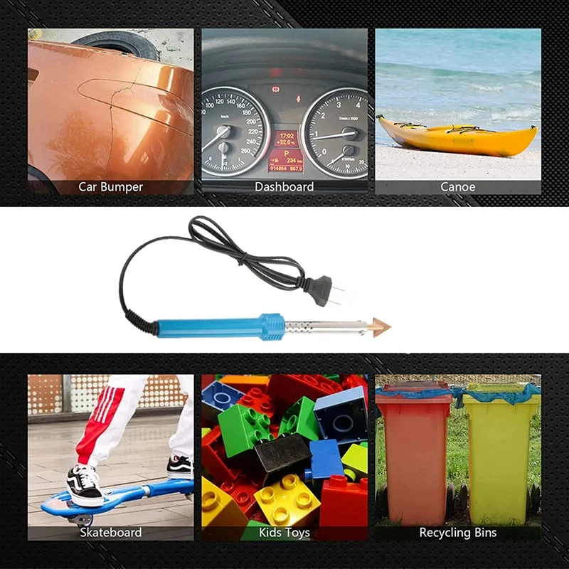 車のバンパー,プラスチック溶接機,DIYツール,ワイヤーメッシュ,ダッシュボード,カヤック溶接機用の電気溶接装置,80W