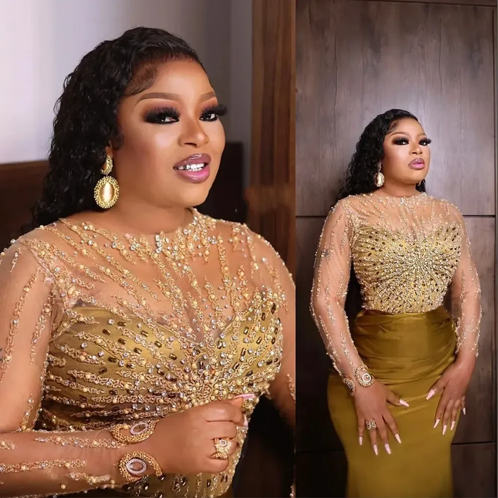Glamorous Gold Evening Dresses for Women