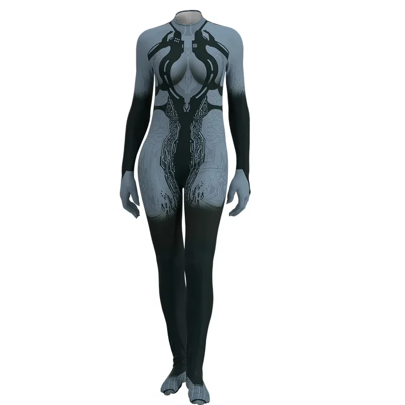 Juego Cortana Cosplay mono disfraz Inteligencia Artificial Robots Cortana mono mujer Halloween Carbival trajes de juego de rol
