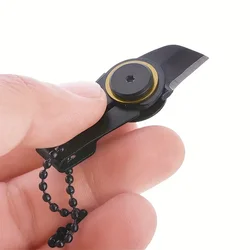 2024 New EDC Mini Folding Knife Outdoor Portable Open Delivery Tools Multi-function Camping Key Chain Pendant Pocket Knife Gift