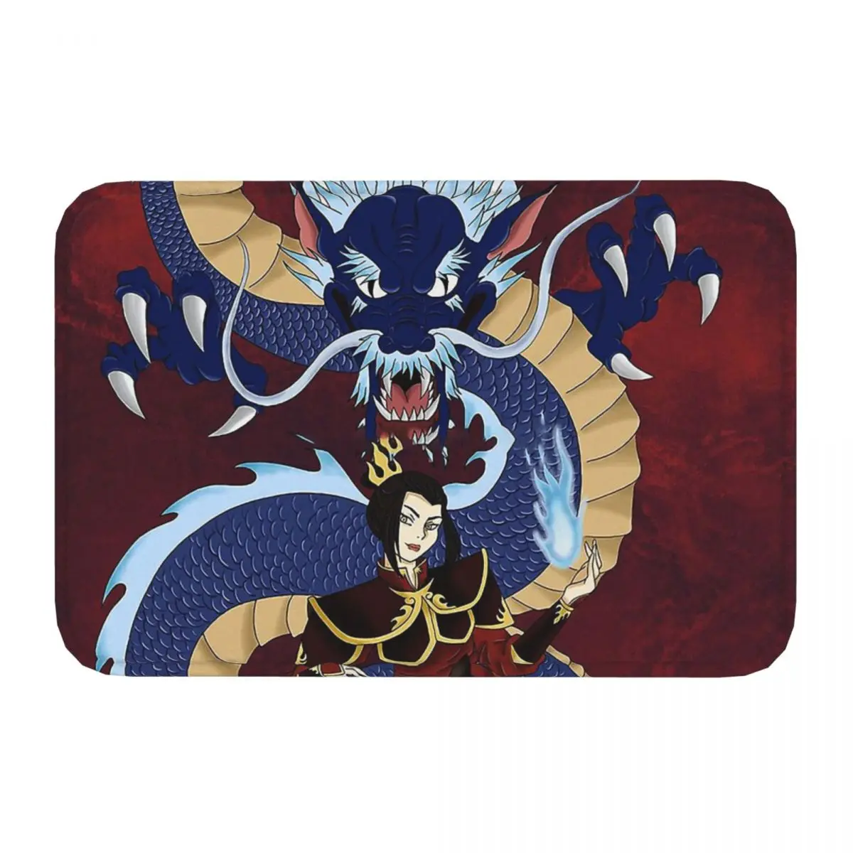 Azula Bathroom Non-Slip Carpet Avatar The Last Airbender Bedroom Mat Welcome Doormat Home Decor Rug