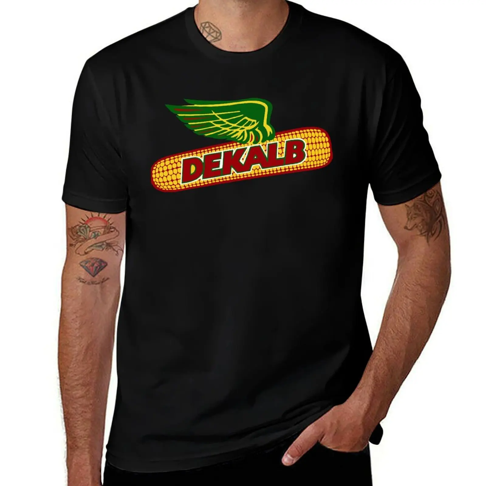 Dekalb Logo Merchandise T-Shirt summer top T-shirts oversize anime tshirt cheap stuff plus size men clothing