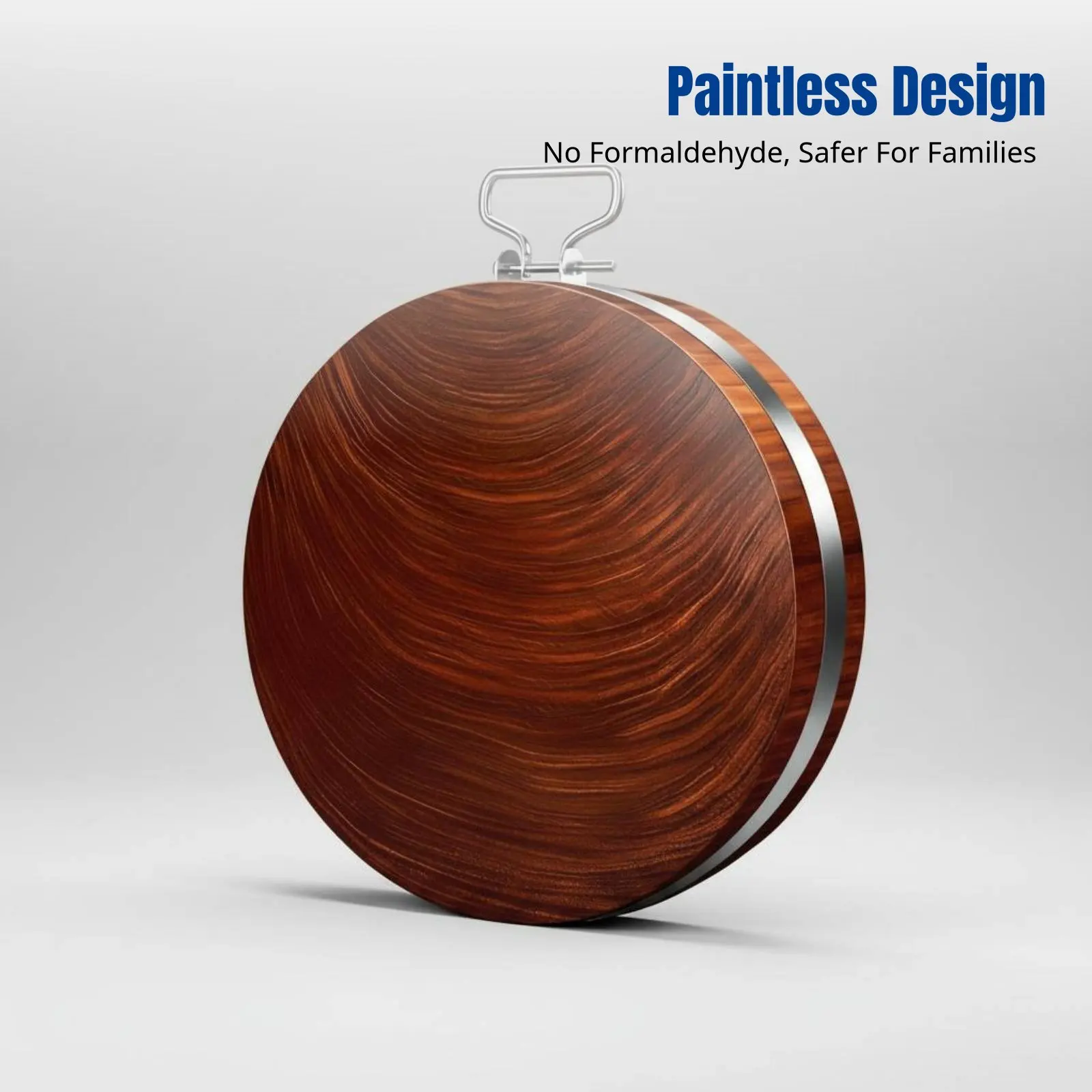 

Доска для резки из железного дерева, устойчивая к микробам, утолщенная, кухонная разделочная доска, двусторонняя