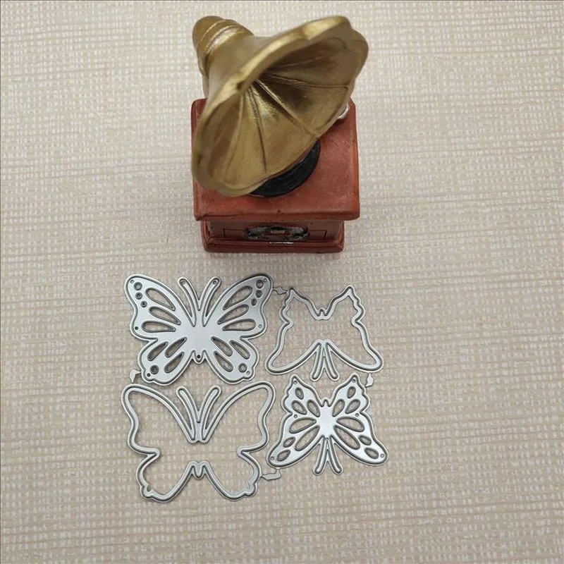 Troqueles Mariposa de Corte y Relieve para Tarjetas y Álbumes