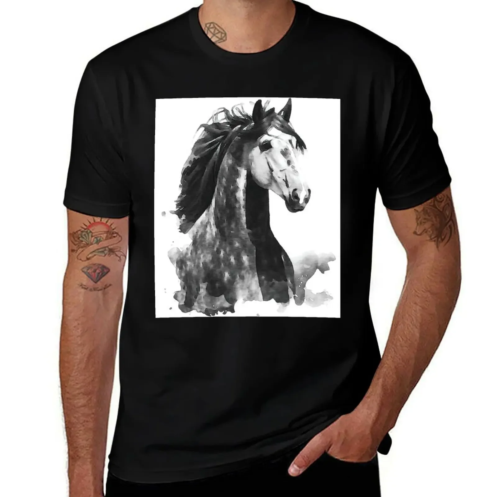 

Lusitano horse T-Shirt quick-drying boys whites t shirts for men pack