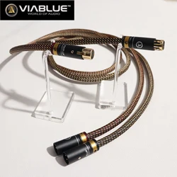 1 pair Viablue original EPC audiophile grade XLR audio wire CD power amplifier High Fidelity audio balanced interconnect cables