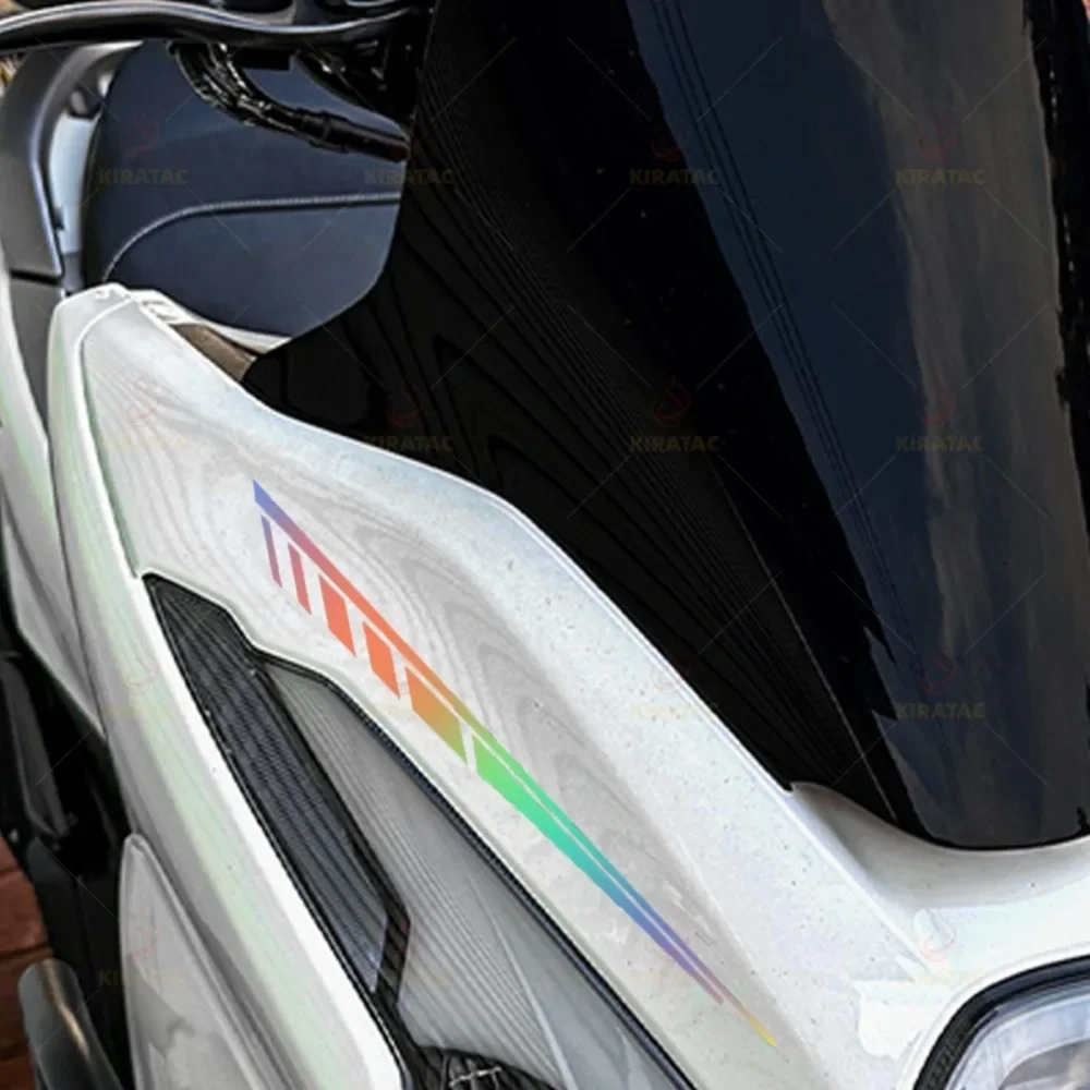 Motorcycle Bicycle Racing Line Graphic Decal 1Pair Waterproof Vinyl Sticker For Bike Frame Fuel Tank Fairing Body Exterior Sport