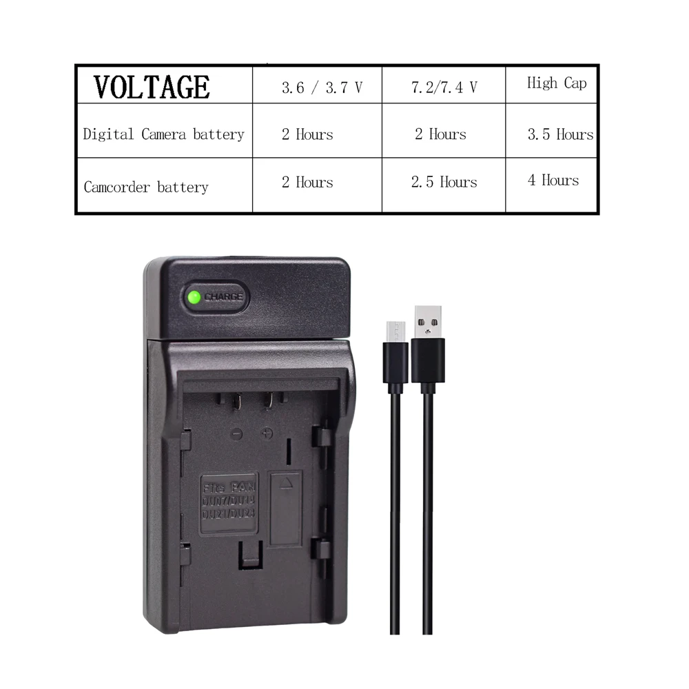 CGA-DU14 بطارية لشركة هيتاشي BZ-BP14SW BZ-BP14S DZ-BP14S DZ-HS300 DZ-BD7H DZ-BP7S DZ-BX37 شاحن نحيف