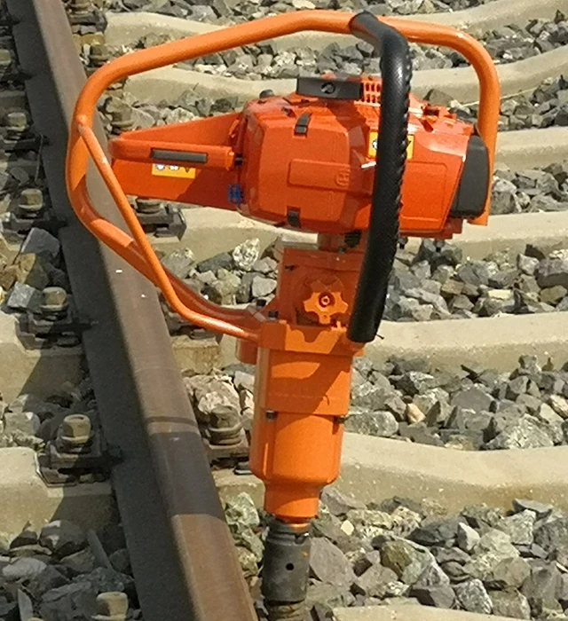 Lithium battery clean energy portable railway bolt wrench rail wrench handle tools