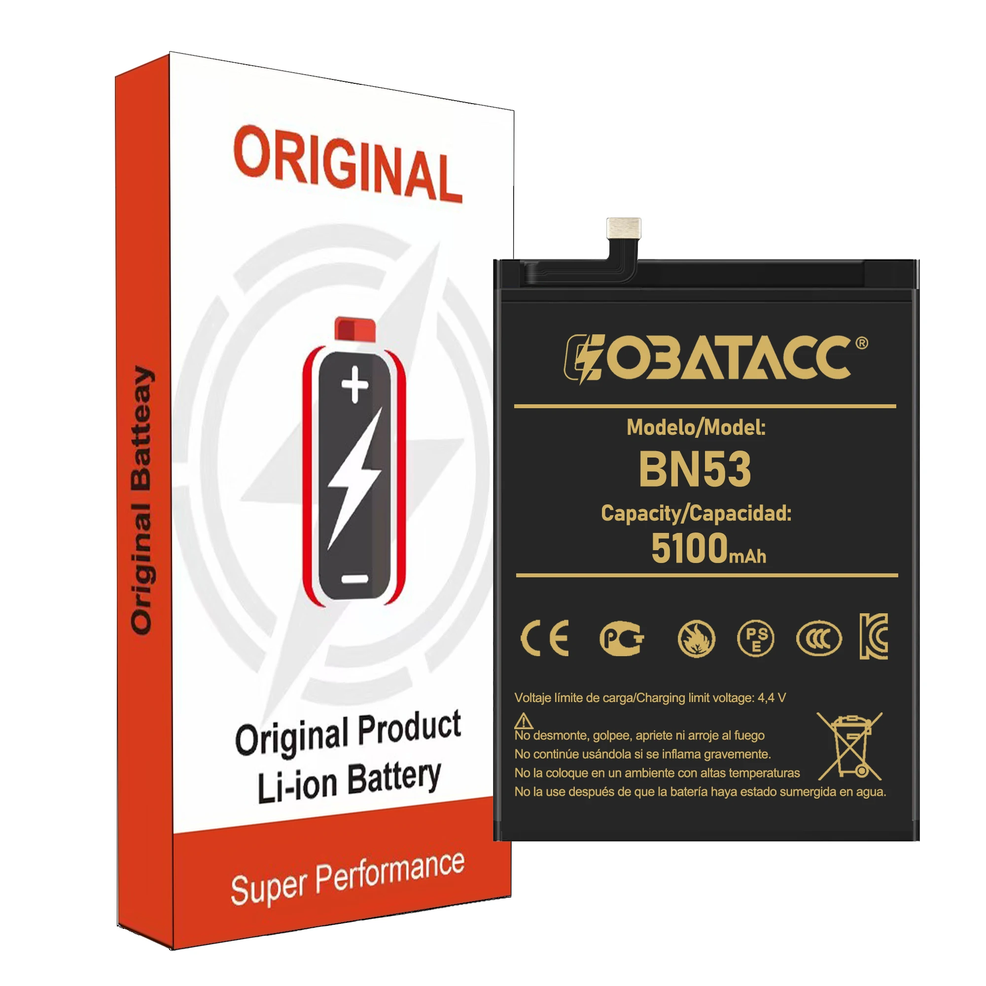 2025 Years EOBATACC 100% New BN53 5020mAh Battery For Xiaomi Redmi note 9 Pro Phone Batteries+Free Tools