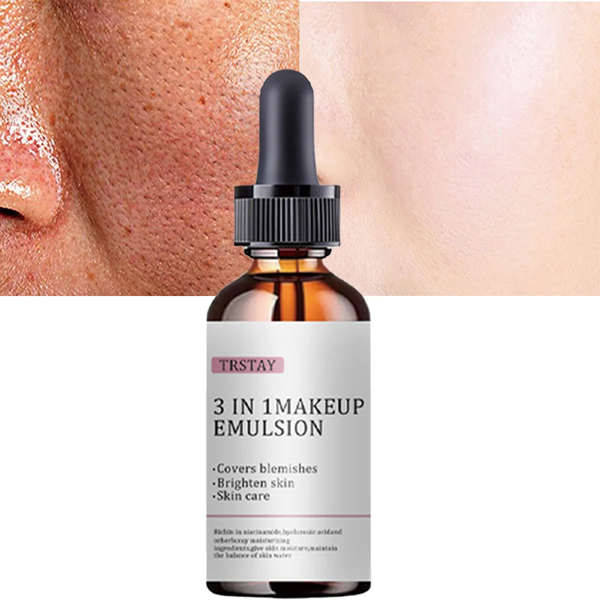 

TRSTAY 3-в-1 лосьон для макияжа, осветляющий кожу, защитный крем для тела для мам и детей