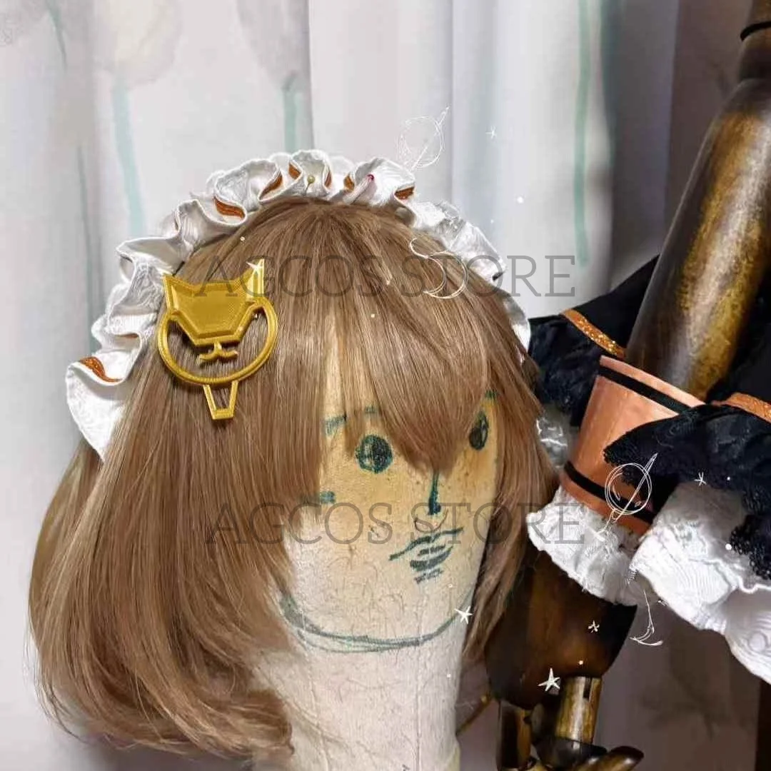 AGCOS مخصص NIKKE Anisu تأثيري حلي امرأة ملابس عيد الميلاد خادمة فستان ازياء تأثيري