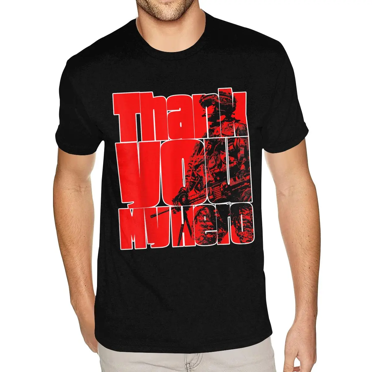 

Спасибо, мой герой, военные ветерани, американский солдат, футболка, футболки больших размеров для парня, создайте свою собственную футболку