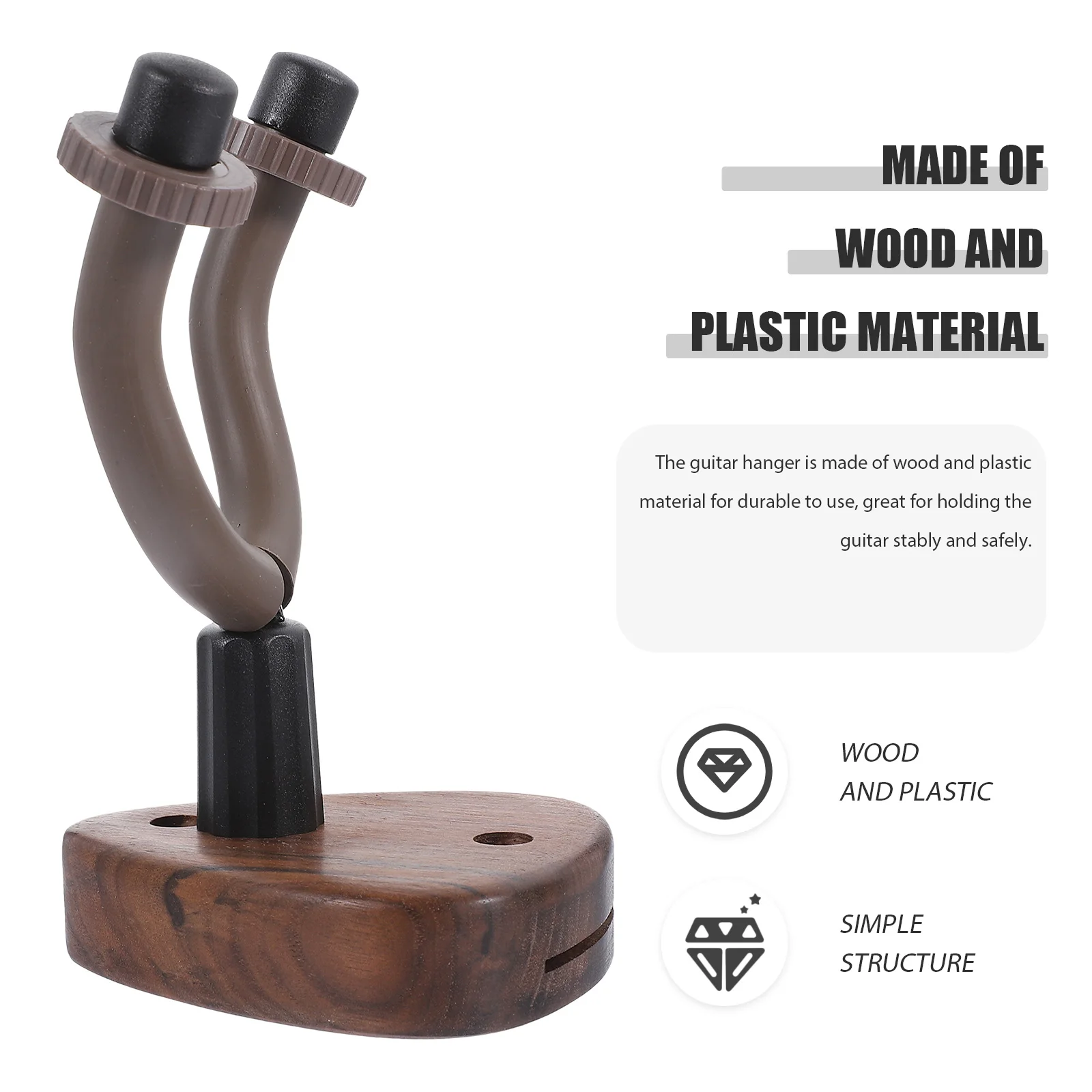 

Banjo Guitar Hook Display Stand Acoustic Accessories Plastic Instrument Wall Mount