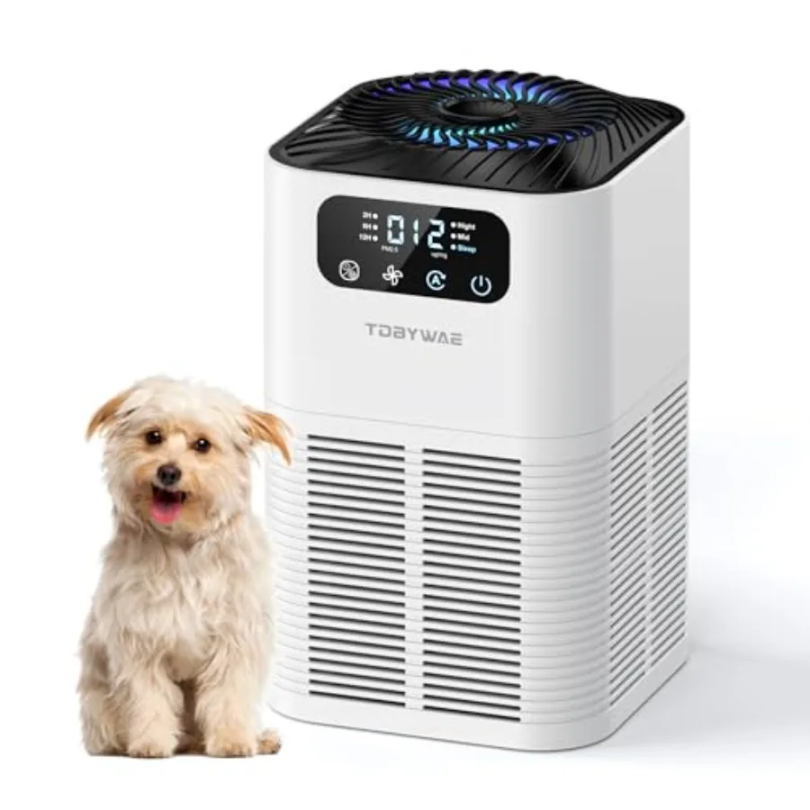 

Air Purifier for Home Air Purifiers for Large Room Up to 1076 Ft H13 True HEPA Filter with Fragrance Sponge 25 dB Quiet Air Pur