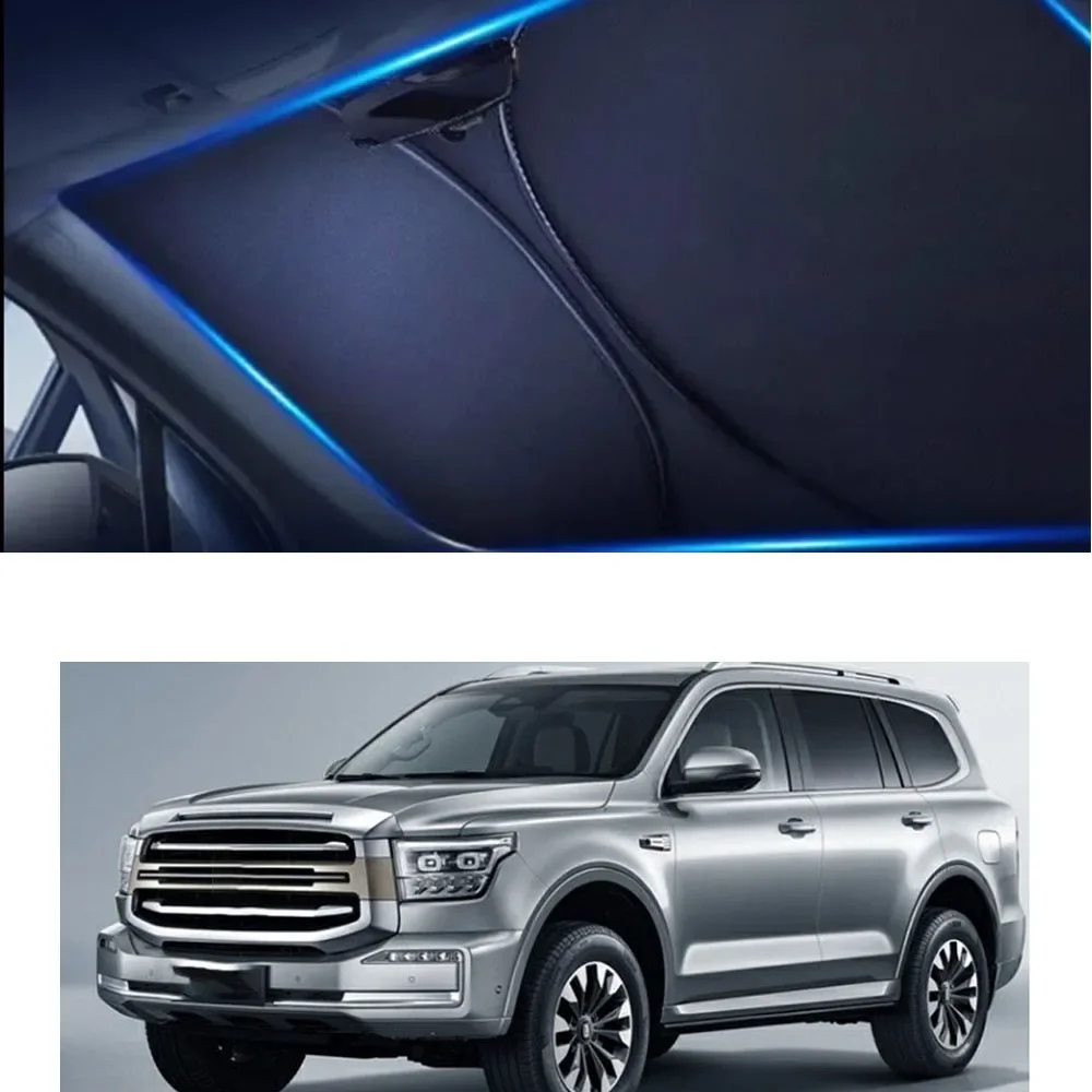 

For TANK 500 Sunshades UV Protection Curtain Sun Shade Visor Front Windshield Protector Car Accessories