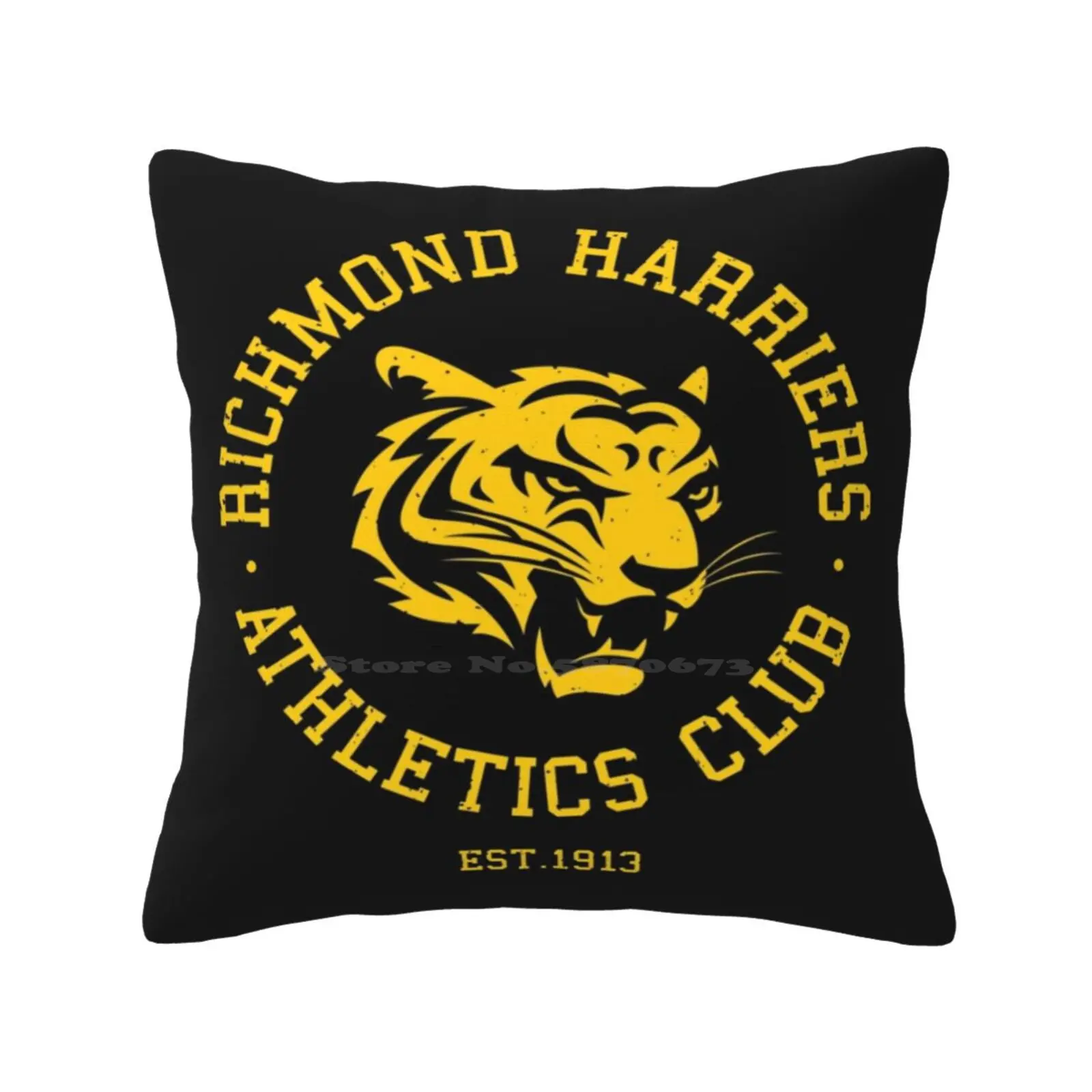 Richmond Harriers Athletics Club Home Sofa Car Waist Throw Pillowcase Richmond Harriers Athletics Club Richmondharriers Roxymax