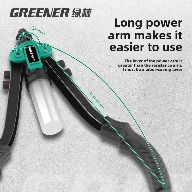 Heavy Duty Handheld Rivet Gun with Easy Pulling for Industrial and Household Use A