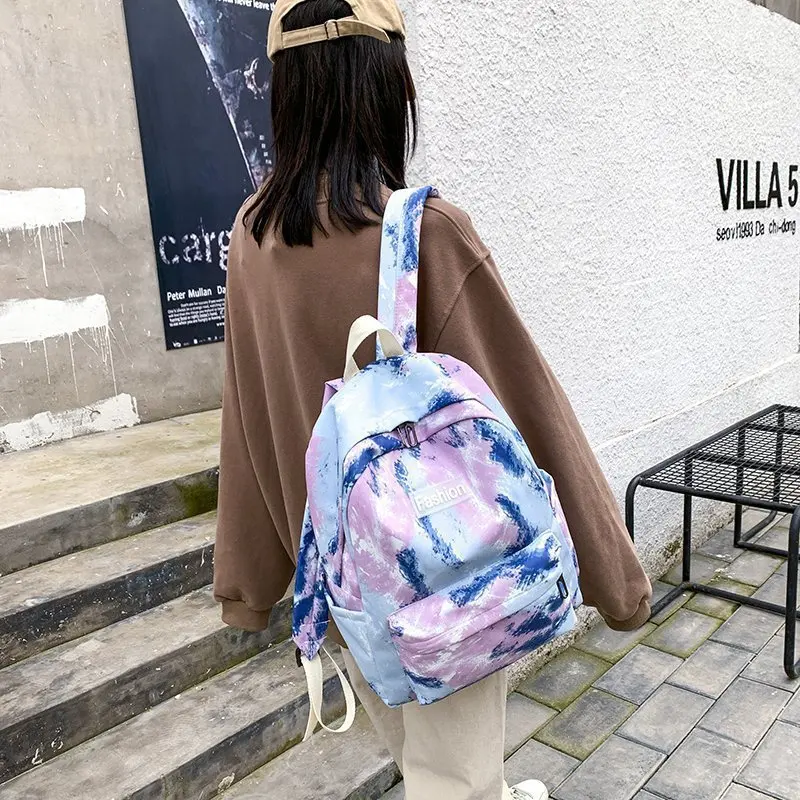 

Large Capacity School Backpack for Girls Outdoor Travel Schoolbags for Students Waterproof Fashion Casual Woman Backbags