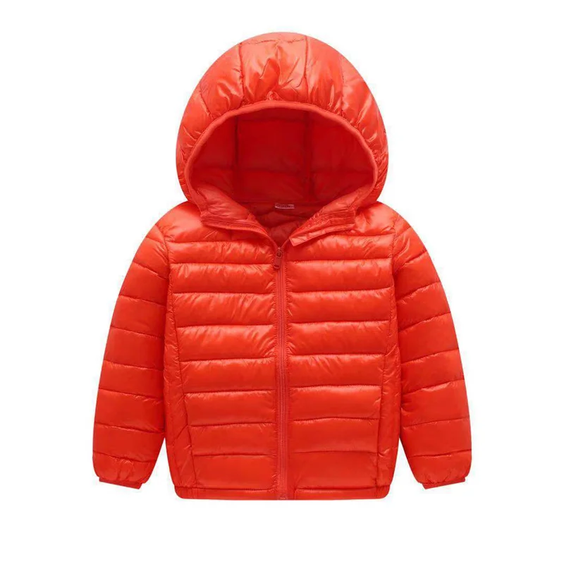 Boys Down and cotton Jacket Windbreak Outerwear 2024 Light Winter Autumn Warm Cotton Christmas Gift Children's Clothing