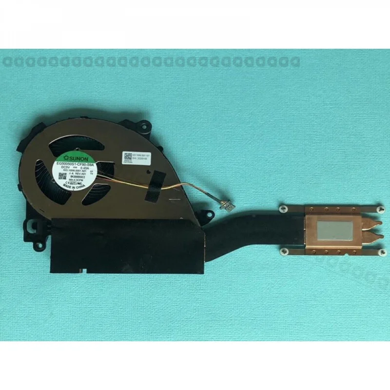Ventilador de refrigeración de CPU original SA+AA+EG50050S1-CF90-S9A para Xiaomi RedmiBook 13 de 10.ª generación, radiador integrado independiente, DC5V 4PIN Rep