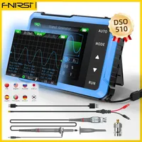 FNIRSI DSO510 New Mini Handheld Digital Oscilloscope 2in1 Signal Generator 48MS/s 10MHz  Sampling Rate Electronics Reparie Tools