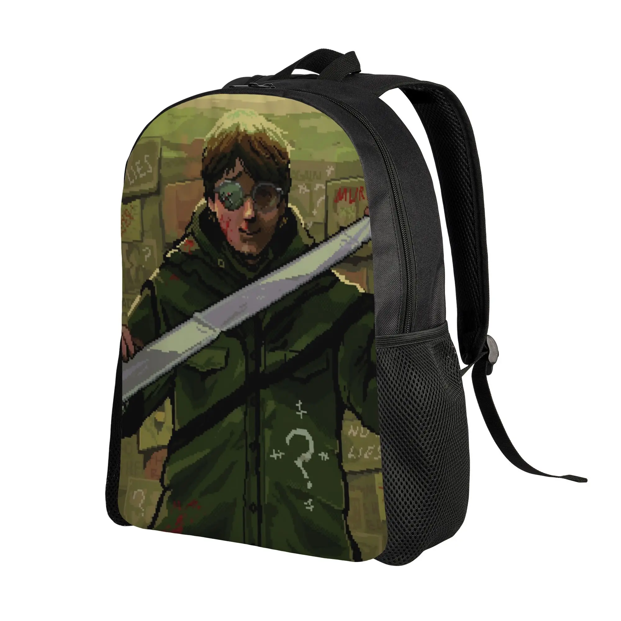 Paul Dano Riddlers Backpack for Men Women Fashion High School Business Daypack Movie College Canvas Bags Durable