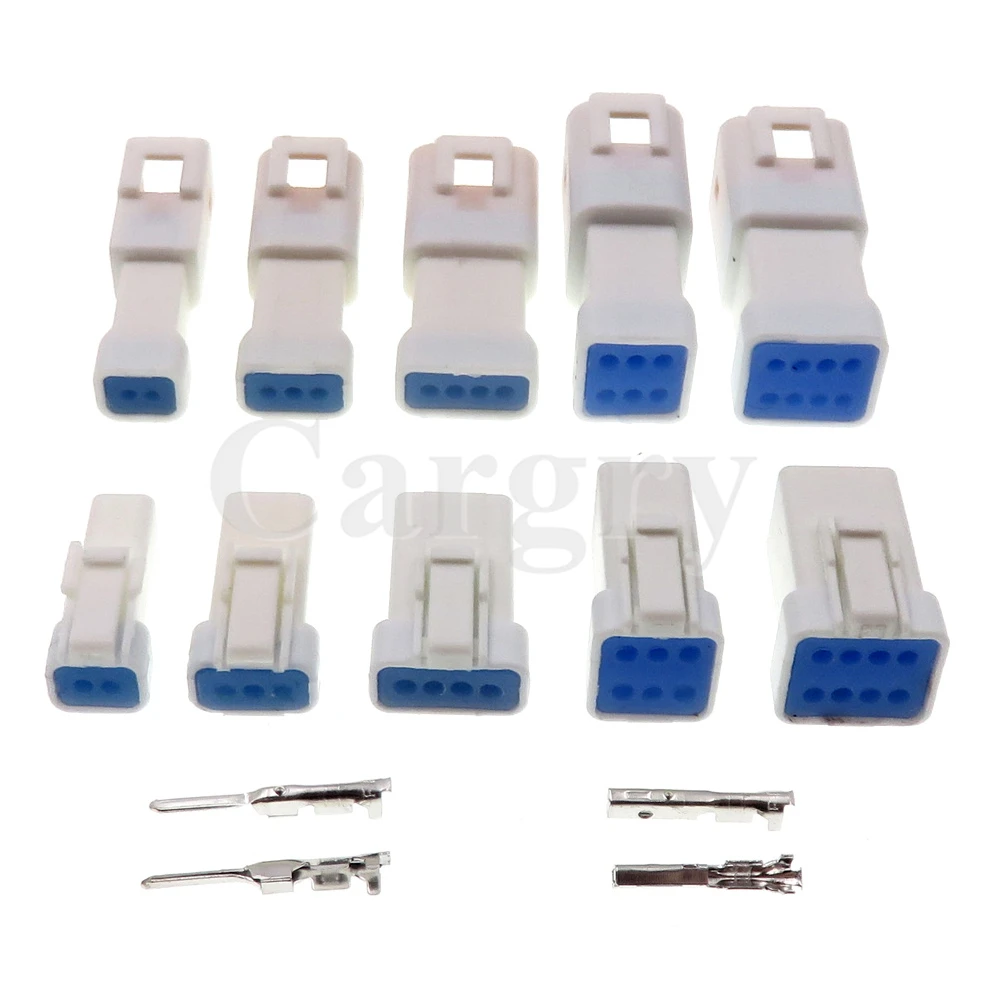 1 Set 2/3/4/6/8P JST02R-JWPF-VSLE AC Assembly Automobile Waterproof Connectors JST Series Male Female Docking Sockets Butt Plugs