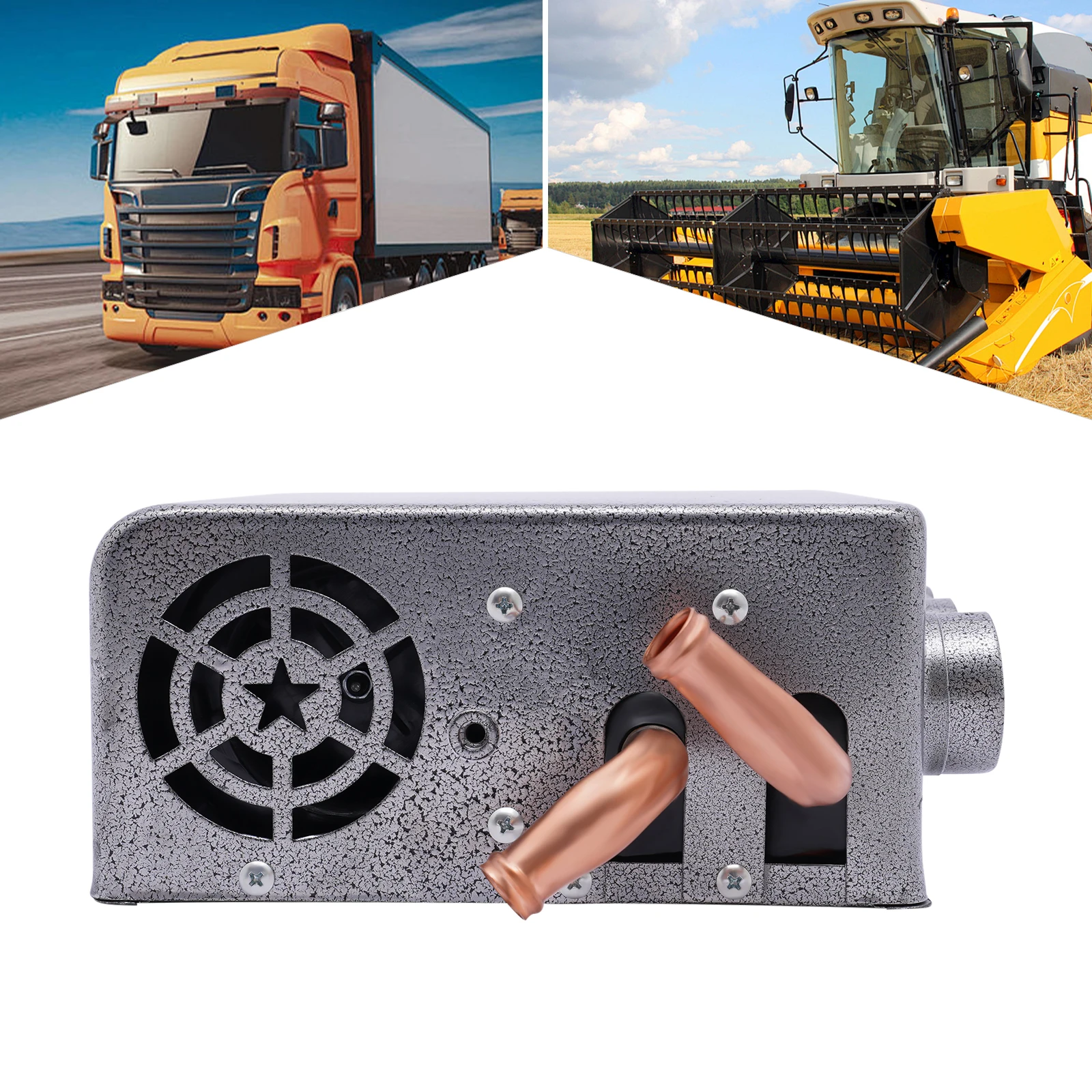 

Четырехходовой автомобильный обогреватель, 12 В, 8 А, медные трубки, размораживание, противозапотевание, энергосберегающий двигатель вентилятора для автомобилей, грузовиков, автофургонов, кораблей, экскаваторов, фургонов, серый