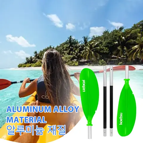 4피스 양방향 패들 조정 가능한 플로팅 카약 패들 알루미늄 합금 카누 카약용 스탠드업 패들보드 패들