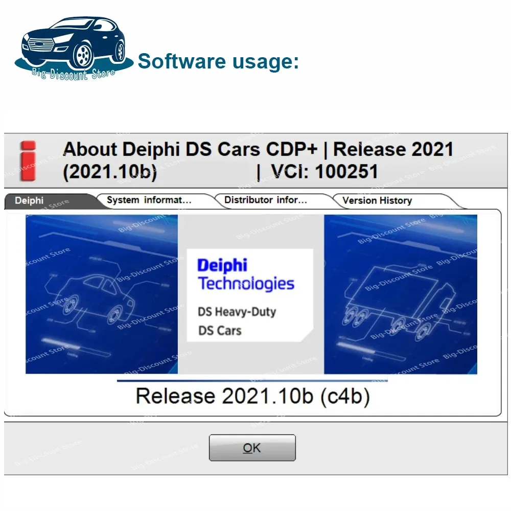 2024 DS-150e 2021.11 with keygen Latest Software Diagnostic tool De-lphis 2021.10b with keygen OBD2 Compatible with Bluetooth