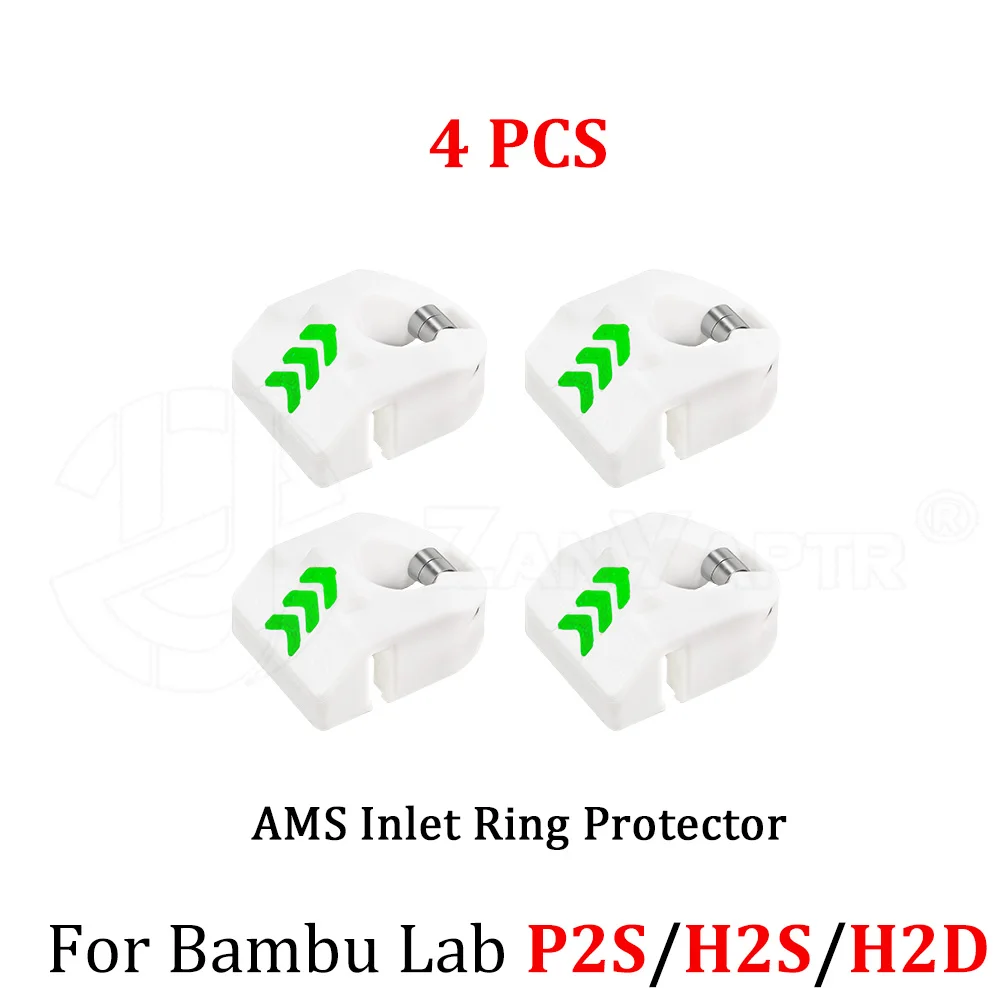 Eingangsring-Schutz für Bambu Lab X2D P2S H2S H2D AMS 2 Pro Reduziert Filamentverschwendung Verschleiß am Filamentförderer Gleichmäßige Zuführung Upgrade-Zubehör