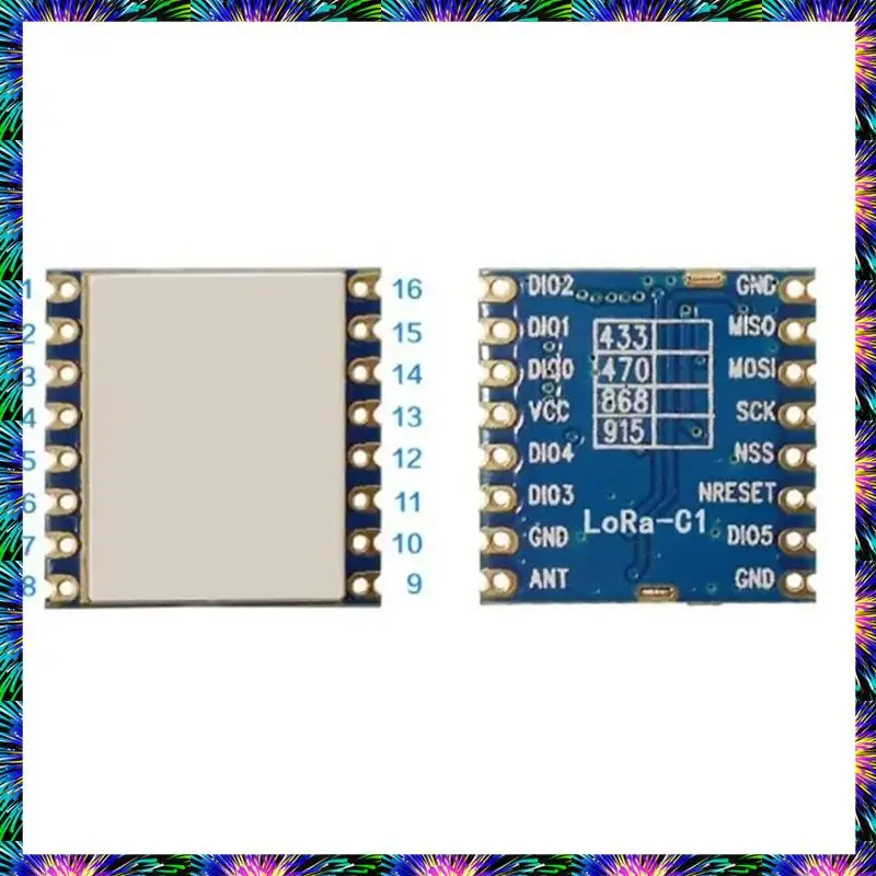 

ZIZI (4 шт./лот) Lora1278-C1 беспроводной радиочастотный приемопередатчик модуль Lora SX1278