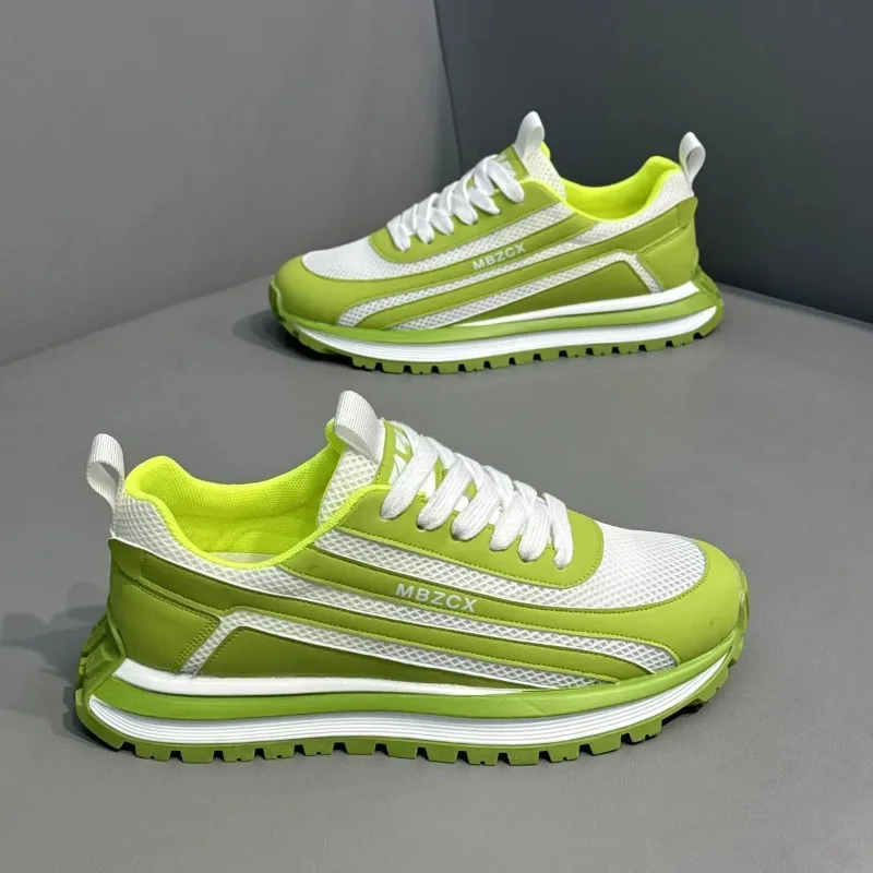 New Men's Sneakers Mesh Breathable Sport Running Shoes Luxury Brand Casual Shoes for Men Tennis Training Shoes Кроссовки Мужские - Image 2