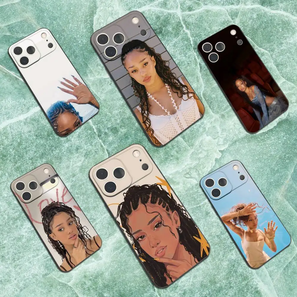 

Singer K-KATSEYE Manon Phone Case For iPhone 17,16,15,14,13,12,11 Plus,Pro Max,XS,X,XR,SE,Mini,8,7,Soft Silicone Black Cover