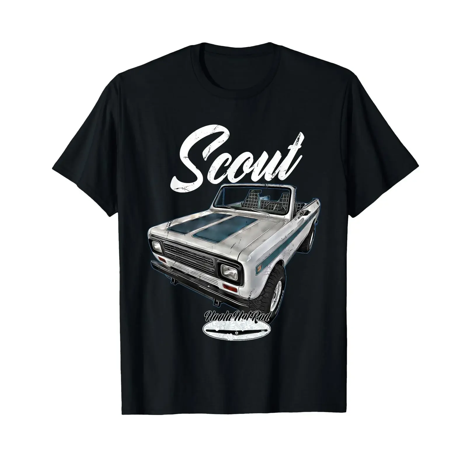 Scout Classic Truck Pickup International Harvester Oldtimer T Shirt vintage Washed graphic Stylish homme Stretched