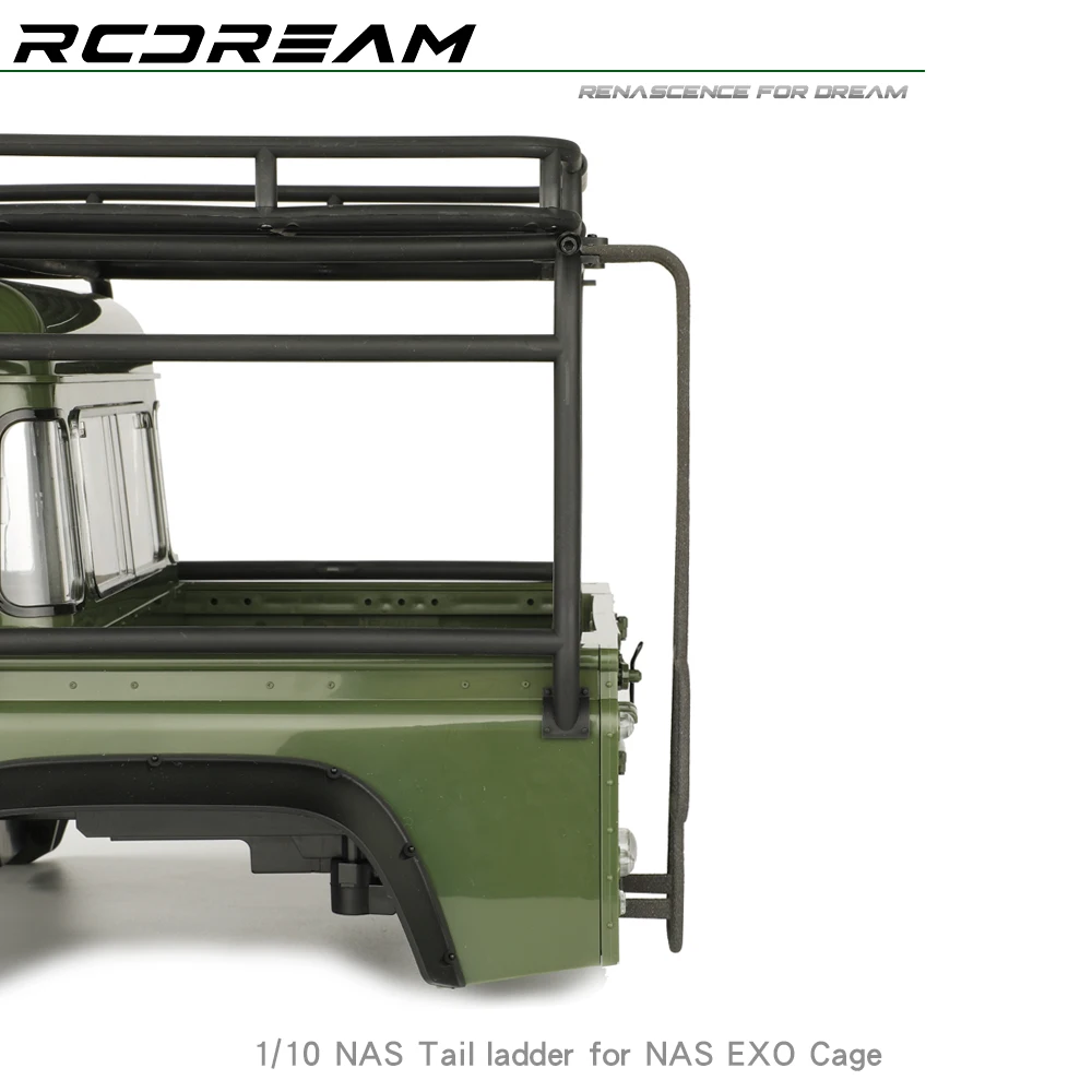 RCDream 1-10 1/10 Scale NAS Tail Ladder for RD110 RD90 RD130 1/10 NAS EXO Cage Upgrade Option Parts #D1A7-1