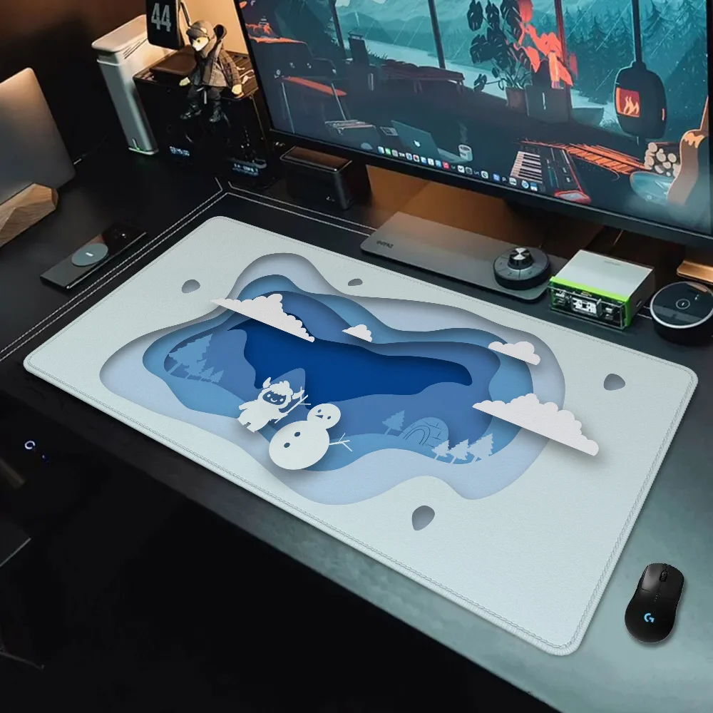 Gamer Desk Mat Yeeti Pk Control Mouse Pad Anime Pc Gaming Setup Accessories Computer Table Mousepad Gamer 900x400 Large Mats Xxl