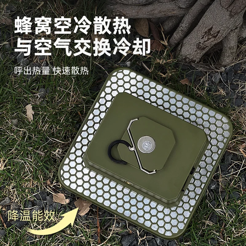 L4 ضوء التخييم في الهواء الطلق ضوء السوبر مشرق شحن معلق نوع بطارية طويلة جدًا كشك السوق الليلي السوبر مشرق #4