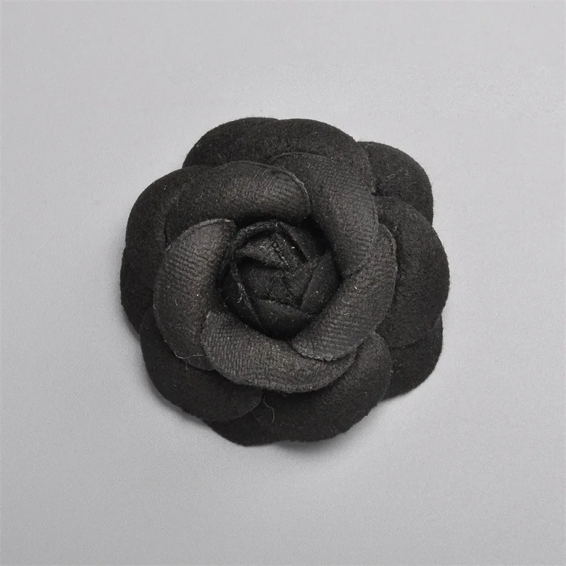 10Pcs 5.5 CM Man-Made Camellia Flower Ornament Women Fashion Clothing Shoes Corsage Decor Accessories DIY Jewelry Craft Supplies