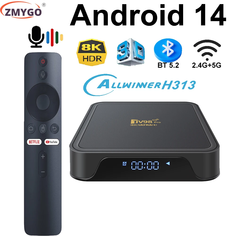 Tv Box 4K Android 1… - image