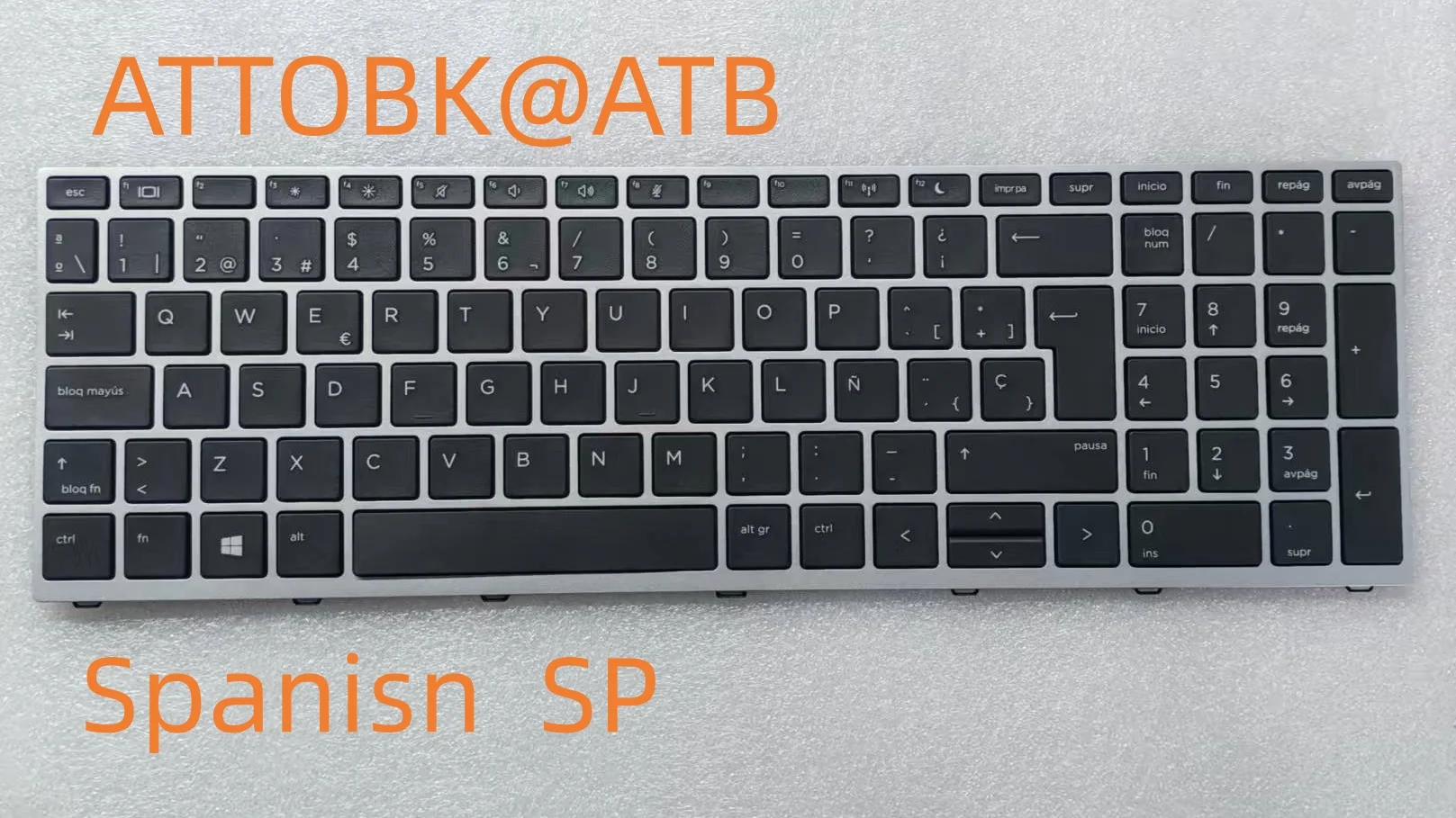 Original US /RU/CF/IT/SP/LA/CZ/BE/CZ/UK Laptop Keyboard For HP ProBook 450G5/455G5/470G5/L00739-001/L09593-001/L01027-001 2