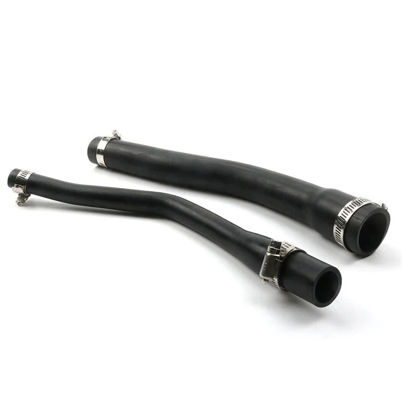 AC34-Fuel Tank Filler Hose With 4 Clamps 52100131AD 52100132AB For 1997-2001 Jeep XJ Cherokee
