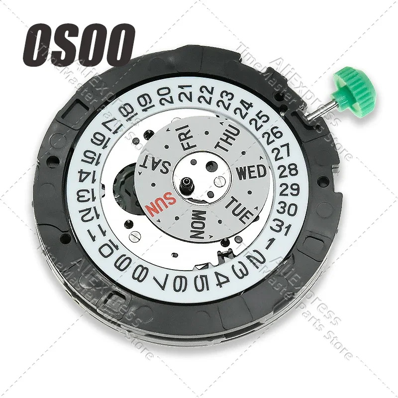 OS00 Movement Miyota 0S00 Movement Watch Movement Cal.0S00 Chrono Hour/Min/Sec Day/Date Chronograph Movement Size: 13 1/2'''