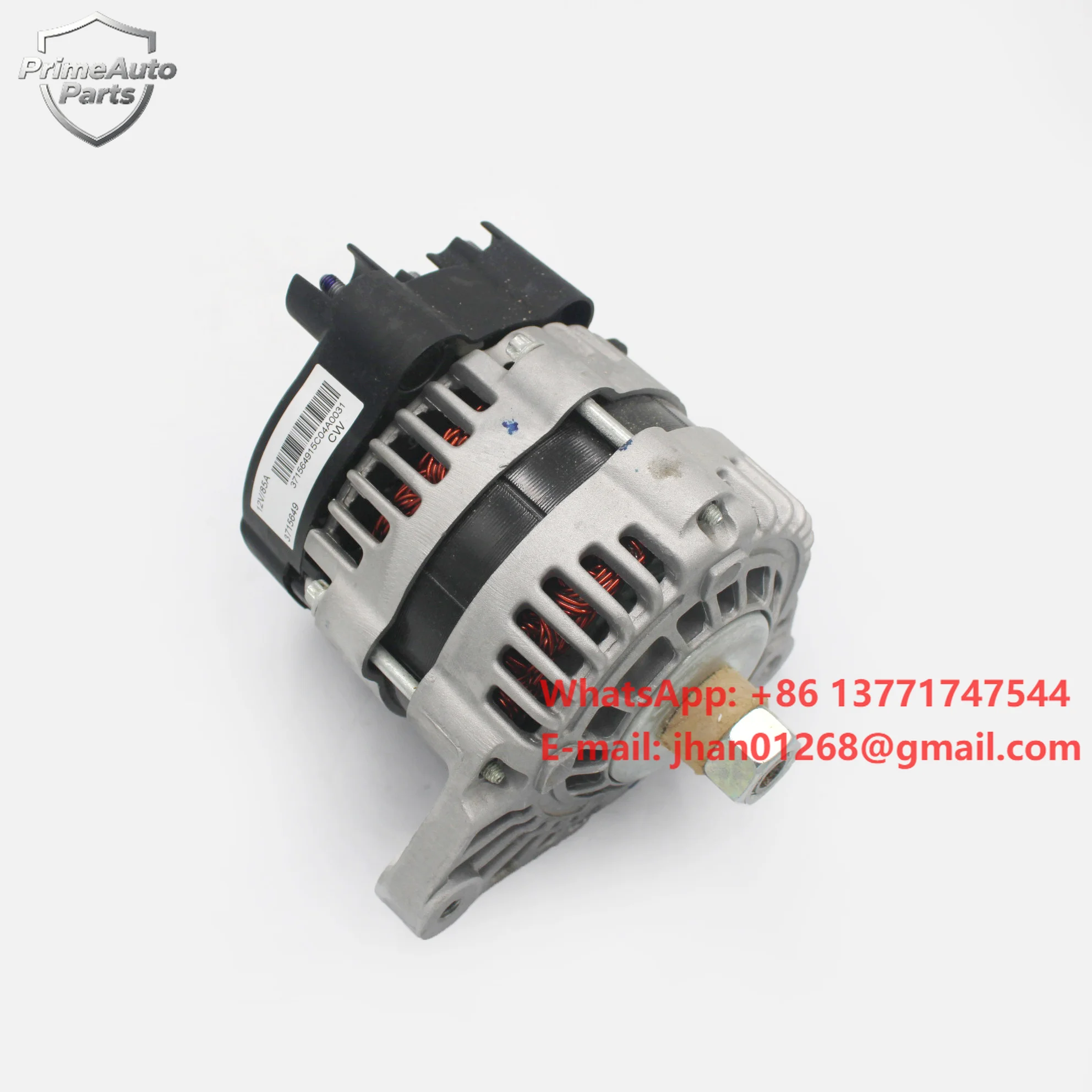 Top quality engine spare parts alternator for Perkins 1104 series excavator generator T415892