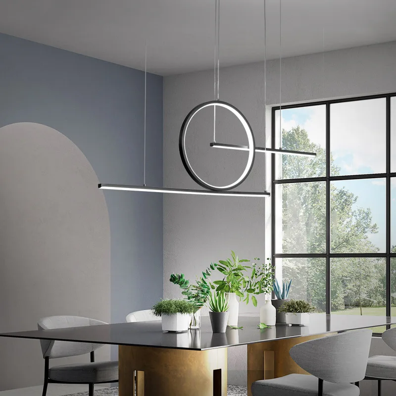 Lampadario a soffitto a LED illuminazione moderna per interni lampadari da tavolo da pranzo lampada a sospensione da cucina lampada decorativa per soggiorno